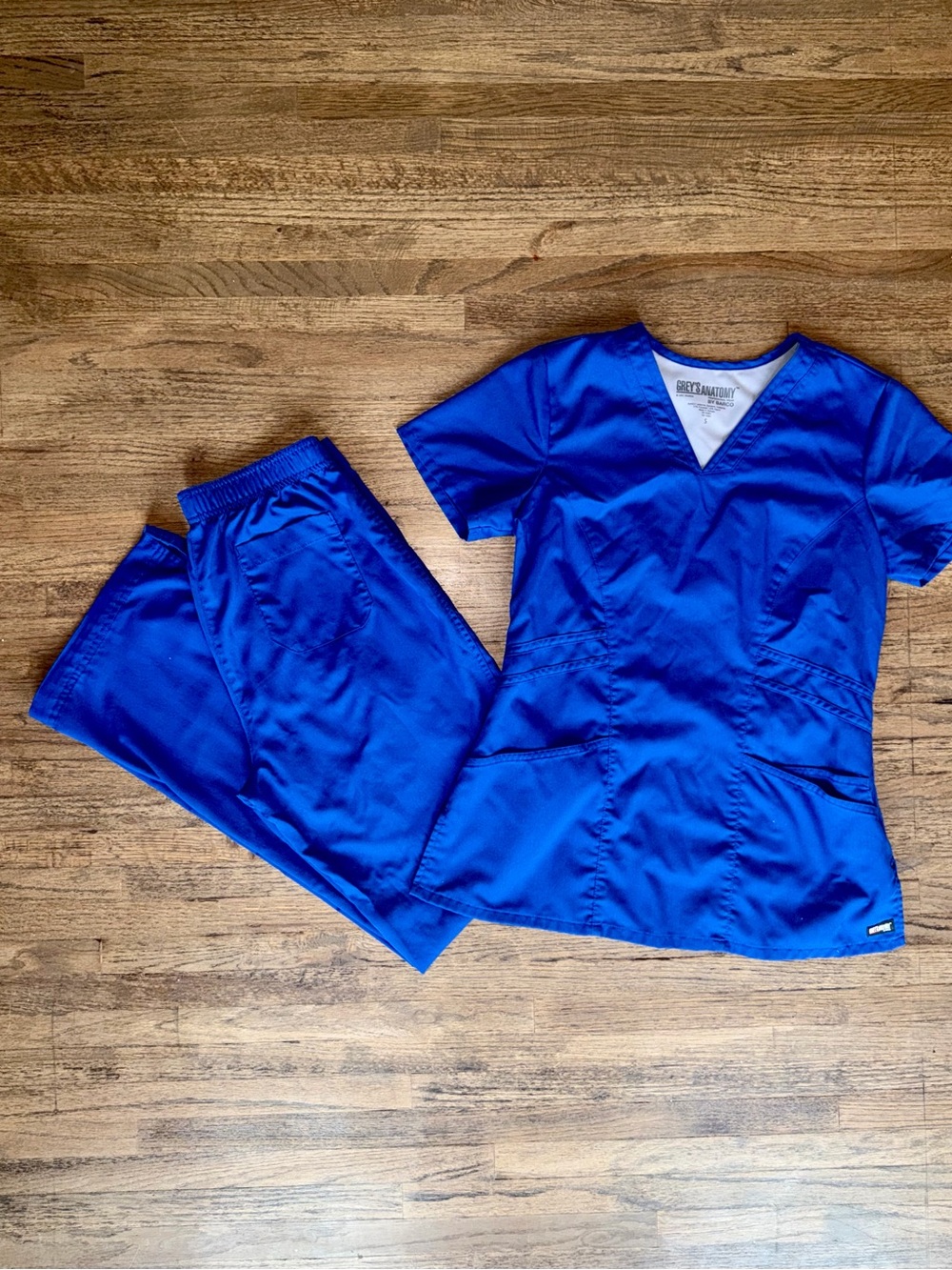 Grey's Anatomy Royal Blue Scrub Pants